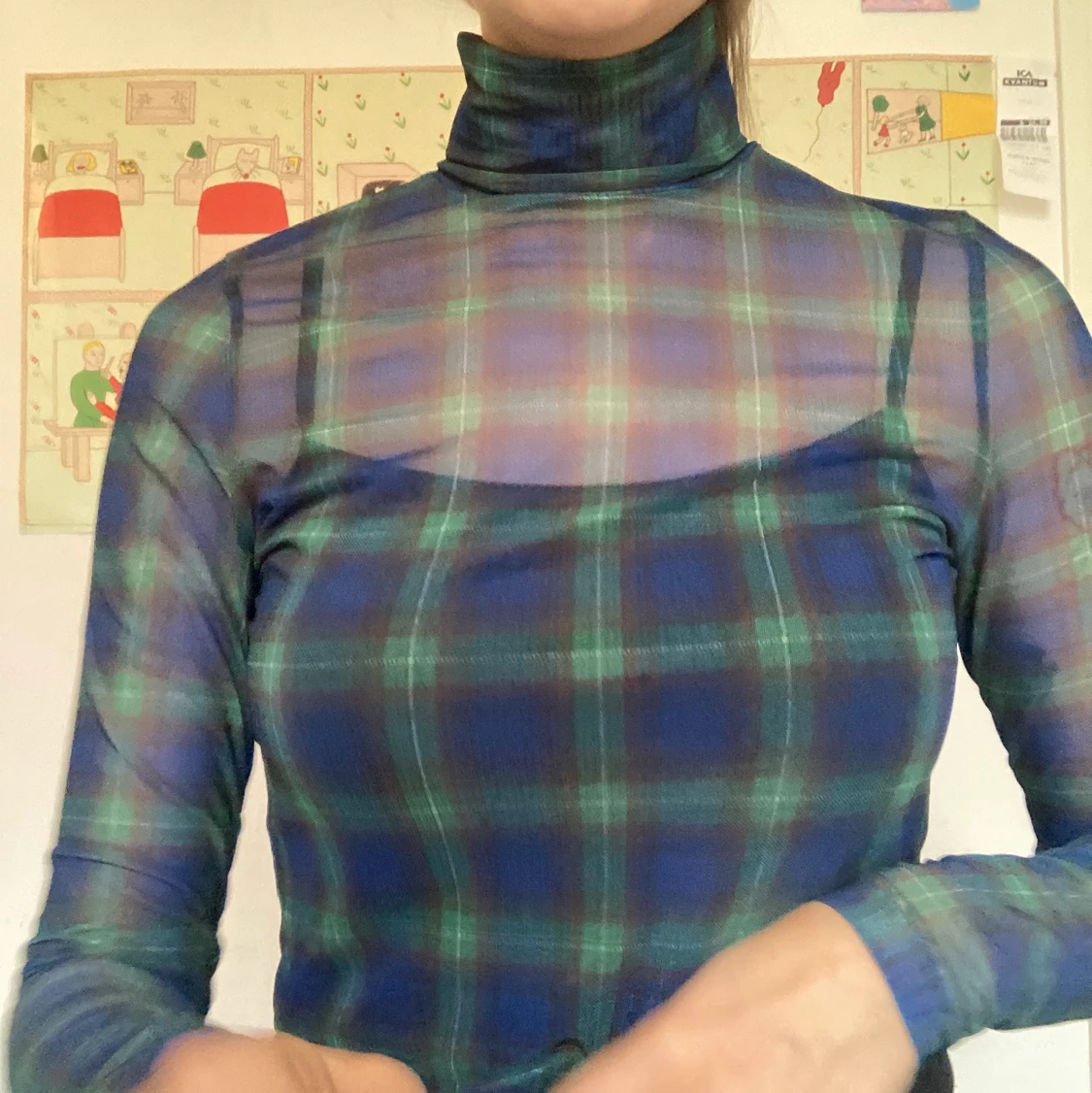 Rutig meshpolo från & Other stories - 91