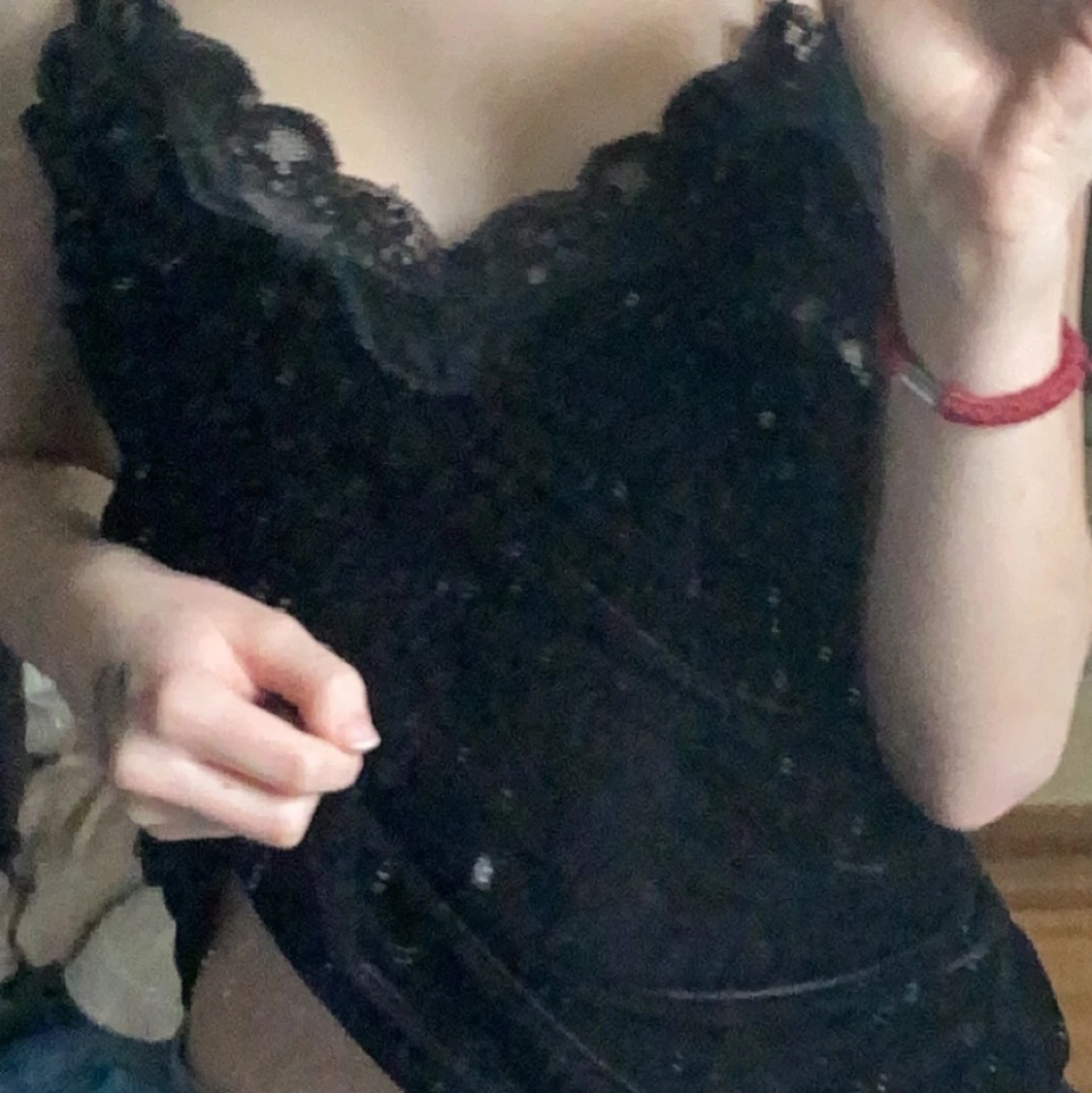 Linne med spets - 91