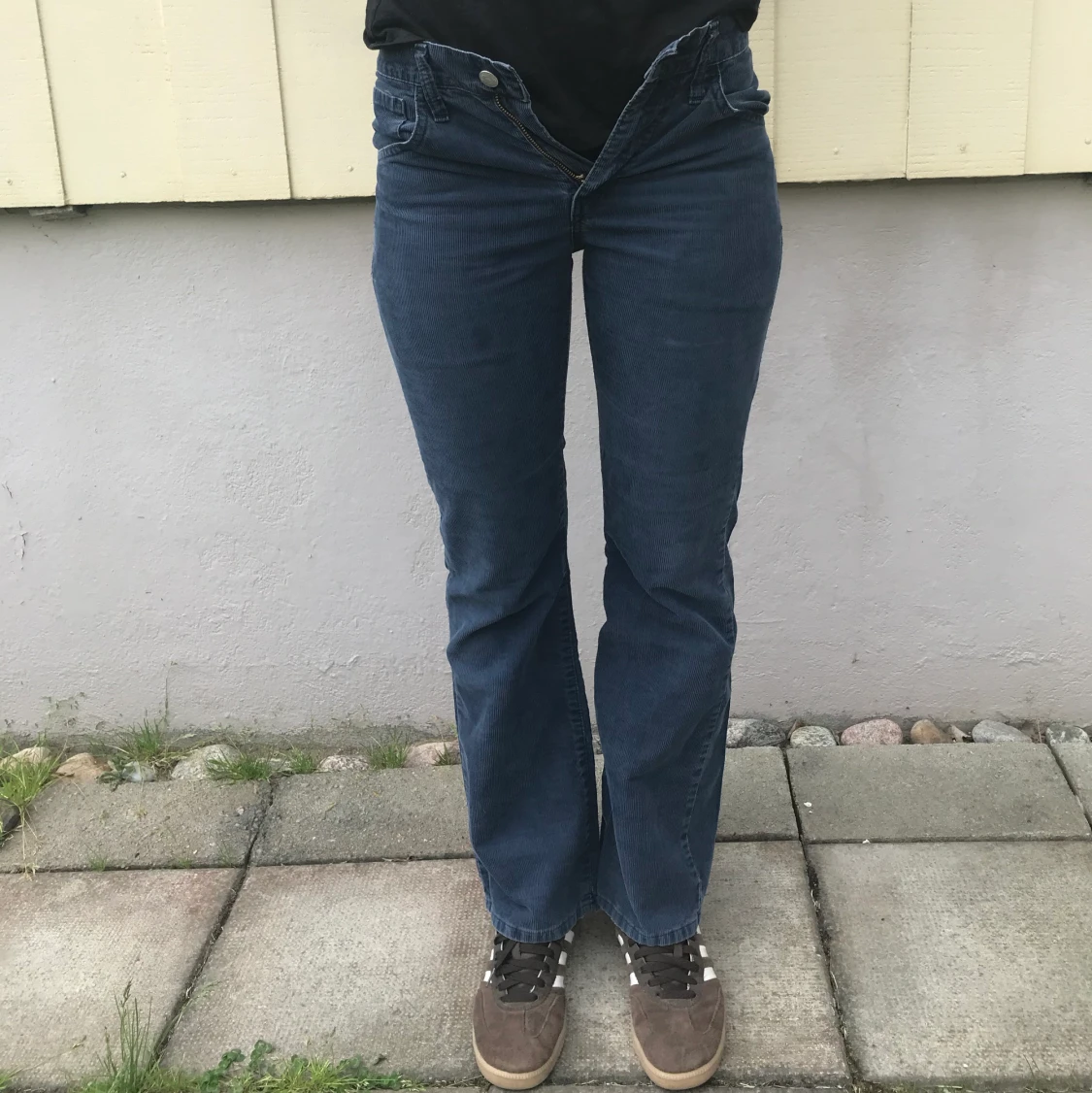 Levis manchesterbyxor gråblå W29/XS - 90