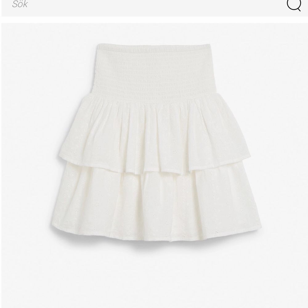 Kappahl vit barn kjol | Plick Second Hand