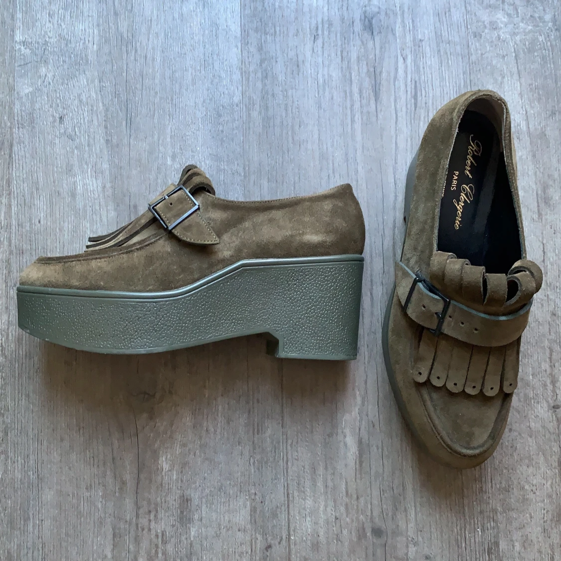 Exclusive Robert Clergerie platform loafers - new !  - 90