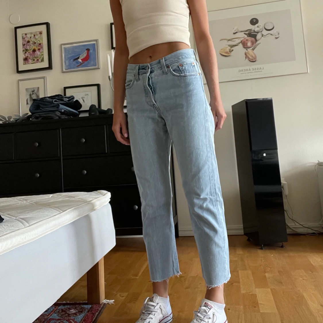 Wedgie straight levis jeans