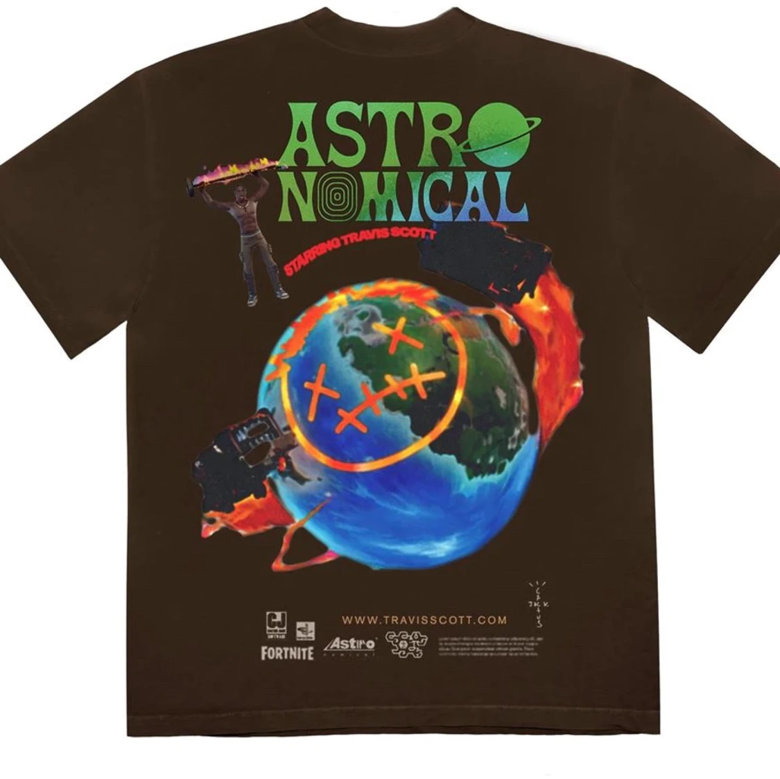 Travis Scott Astronomical T Shirt