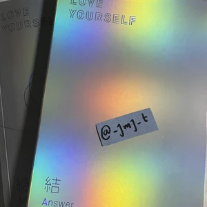 BTS Album  - Love Your Self: Ver L. Album bra skick inga Pc ingår 