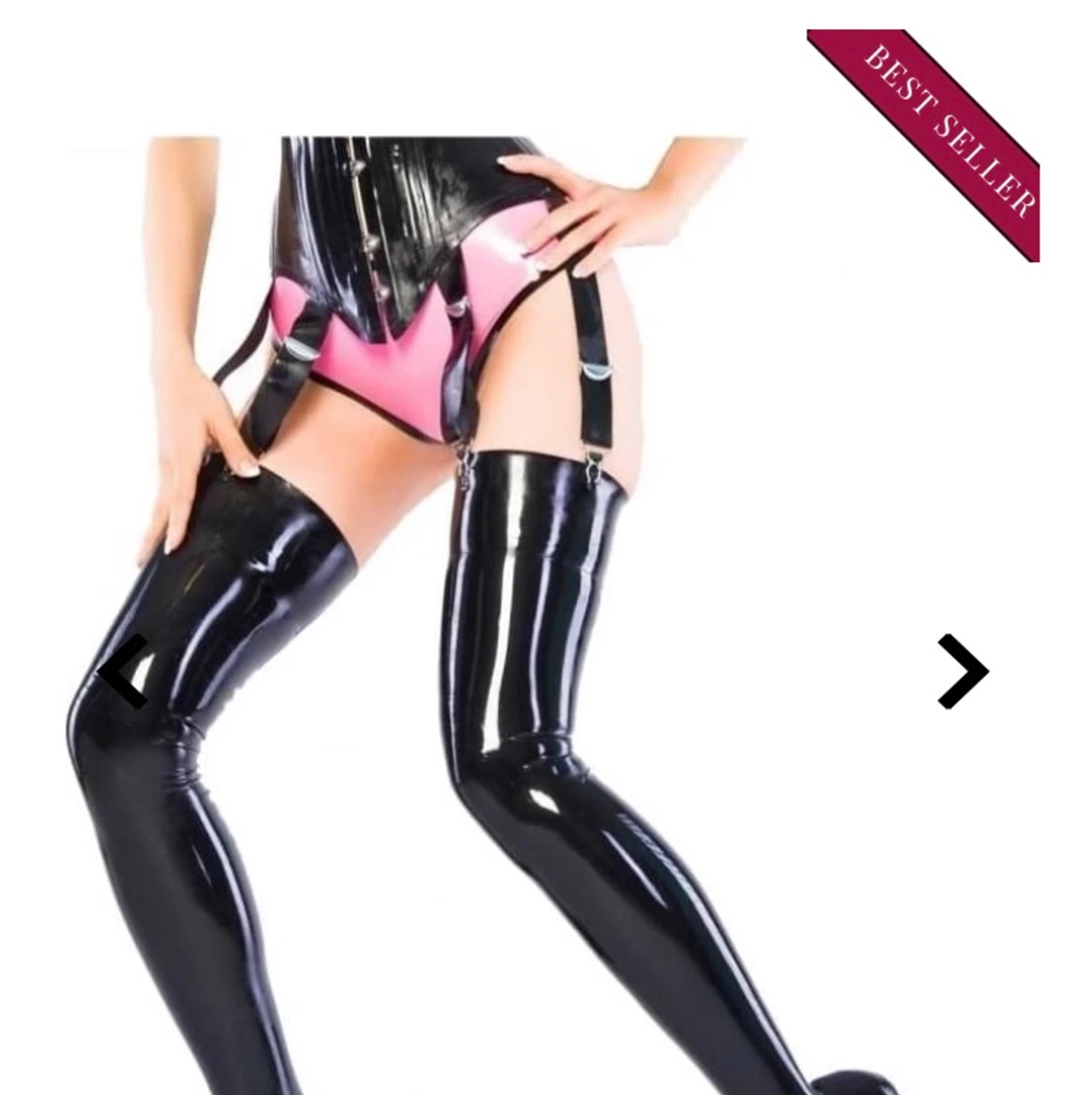 Deluxe latex stockings designmade