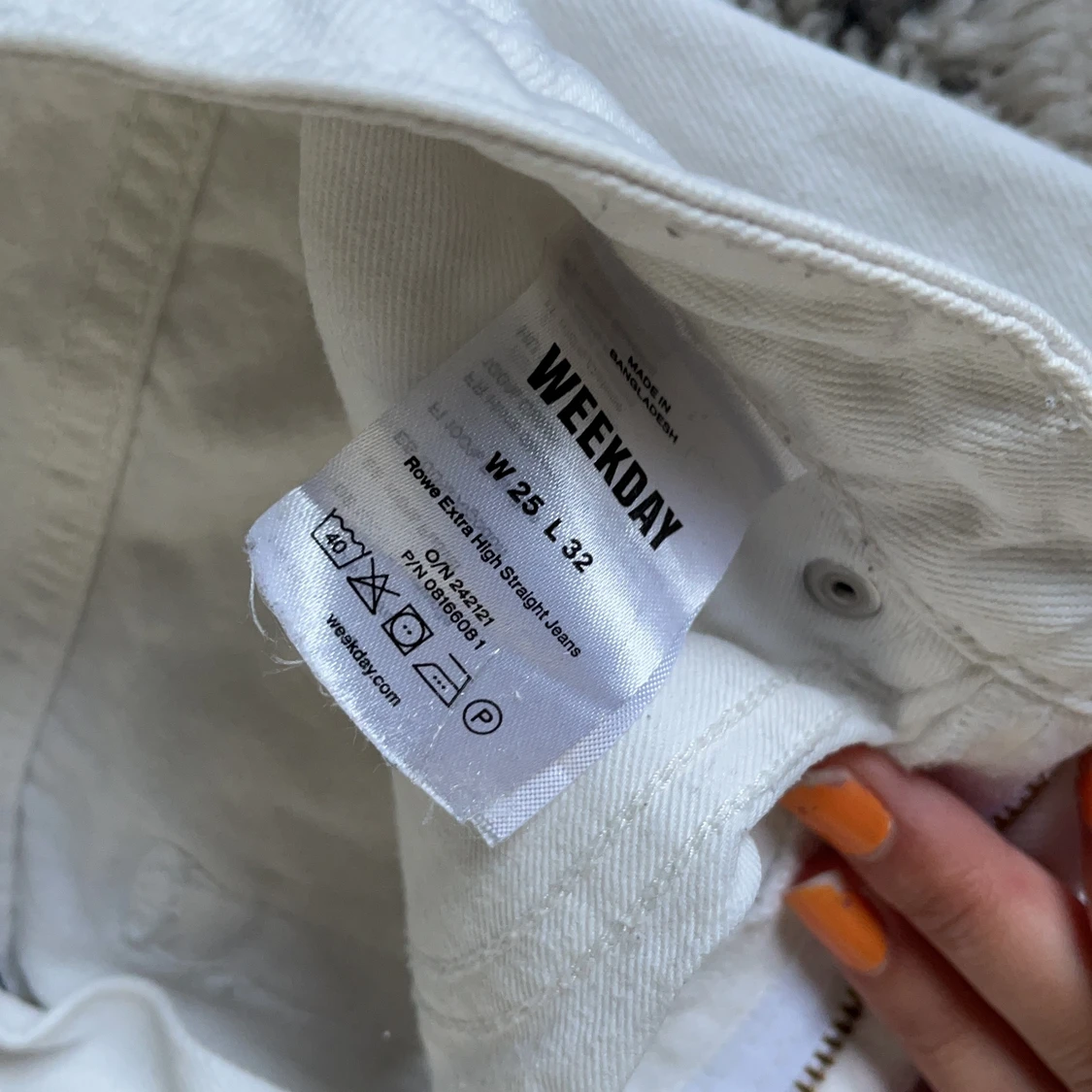 ROWE extra high straight jeans - 91