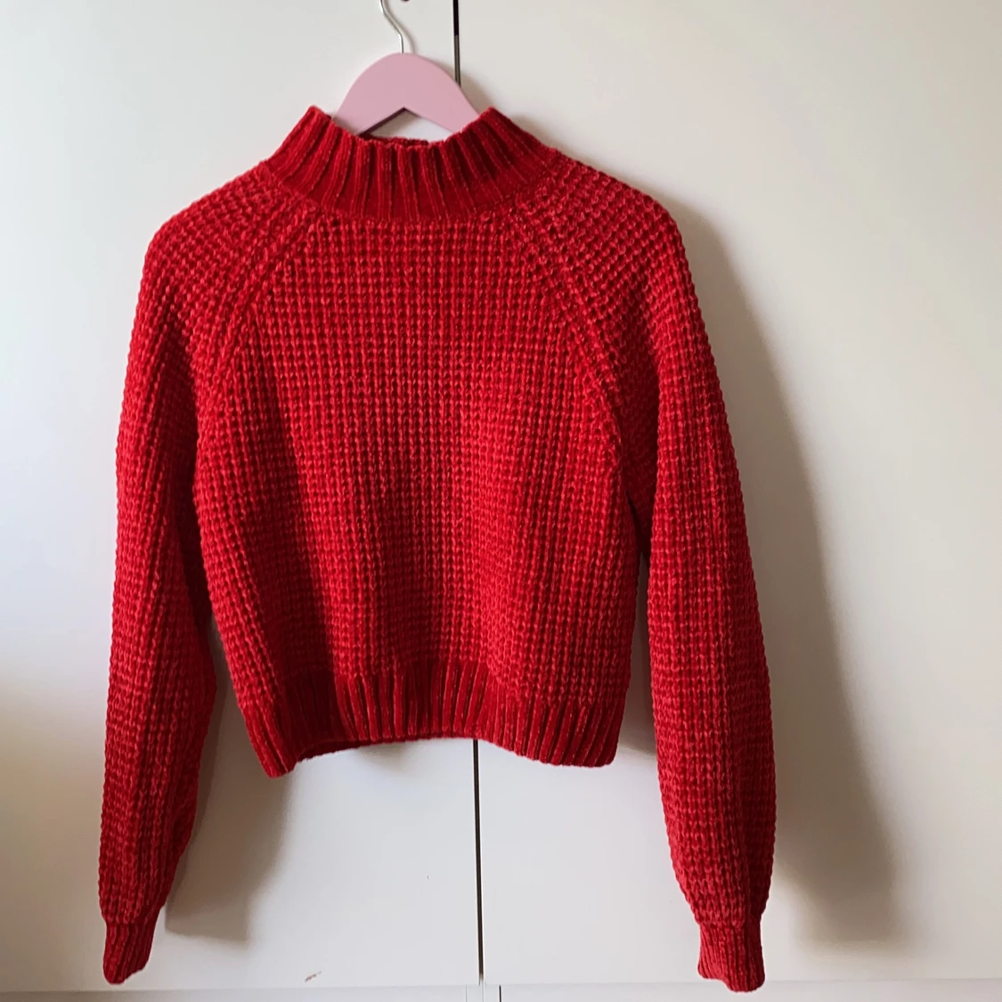 Röd vintertröja/hösttröja