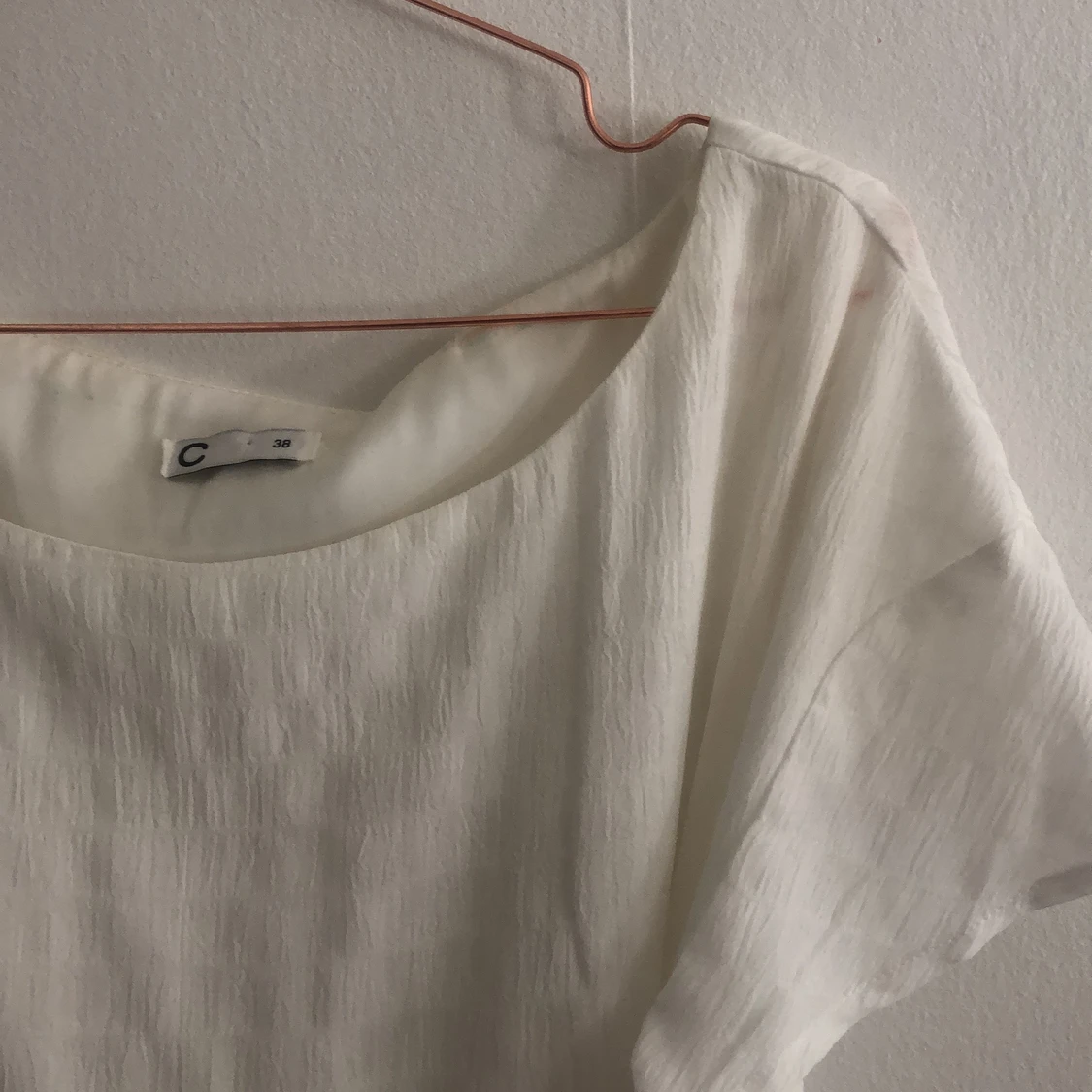 Vit somrig klänning - 91