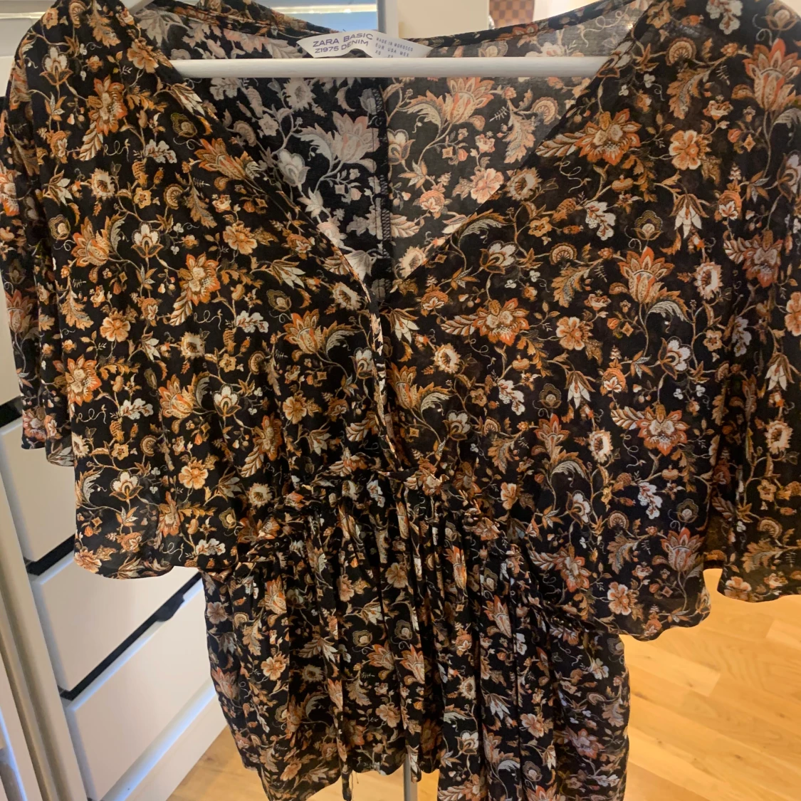 Blommig blus från Zara - 90