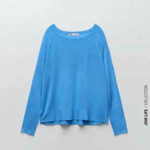 Zara tröja💙 - Säljer denna sjukt snygga zara tröja, använd typ 2-3 gånger, bra skick! 💙💙  Kan diskutera pris 💗