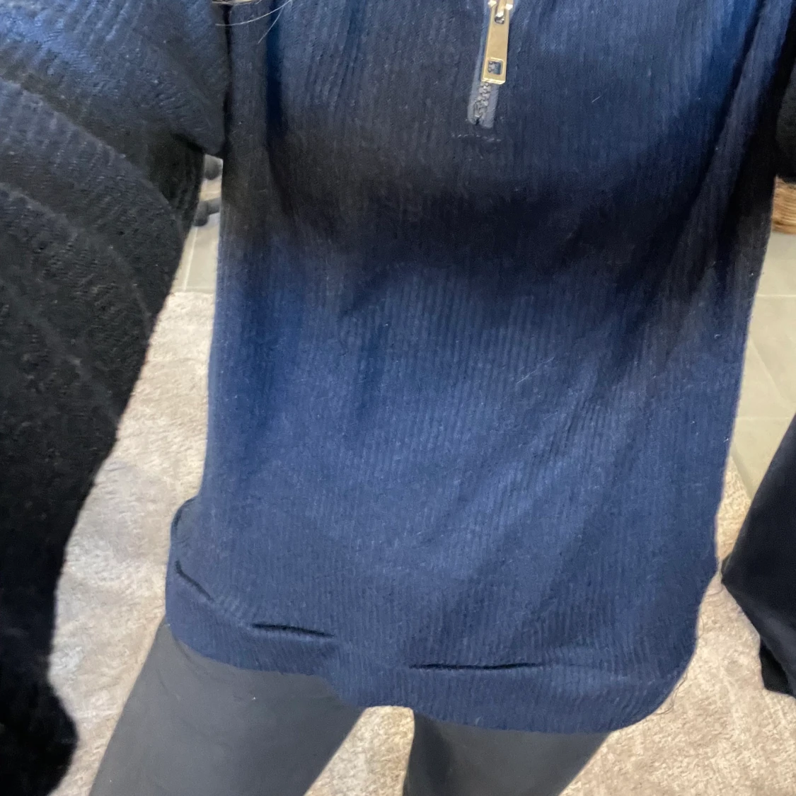 Half Zip Tröja S/M  - 91