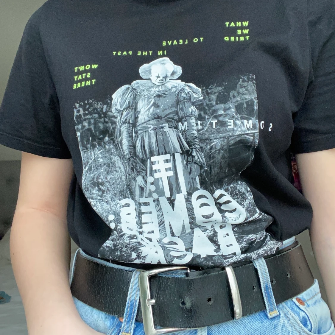 svart IT t-shirt - 90