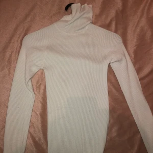 Vit tröja med krage  - Fin Vit krage tröja i storleken XS, Använd ett par gånger men ser däremot ut att vara i nytt skick. 