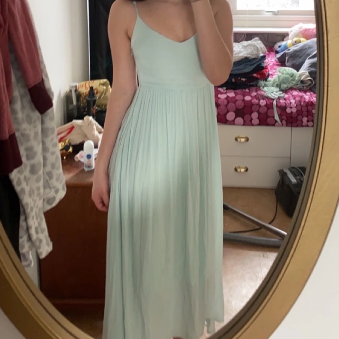 Mintgrön klänning - 91