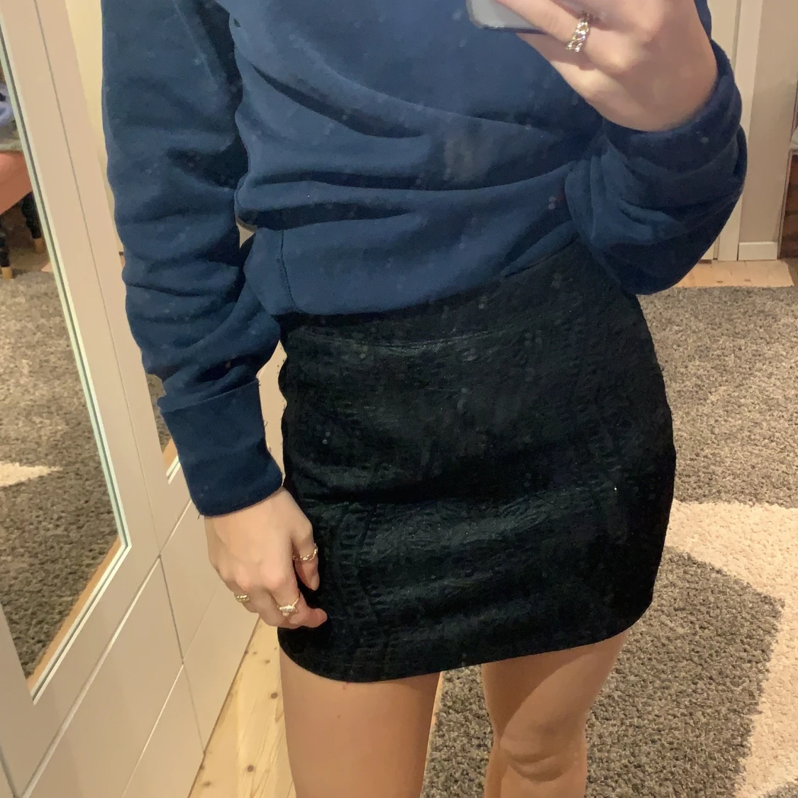 Kjol med lite mönster