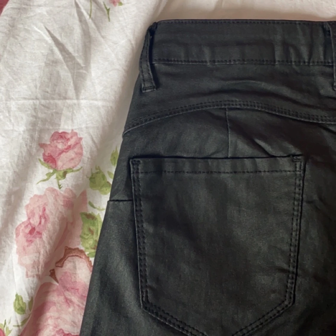 Skinn/Läder byxor Strl:XS-S - 90