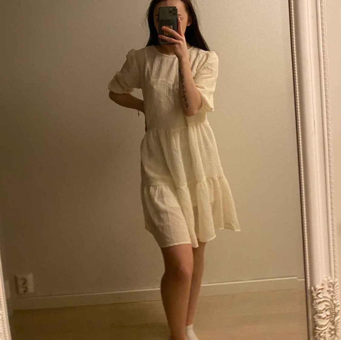 Beige klänning - 90