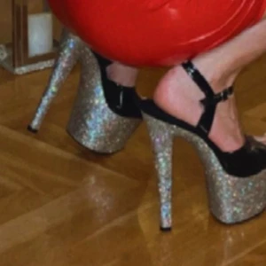 glitter klackar - nytt skick!