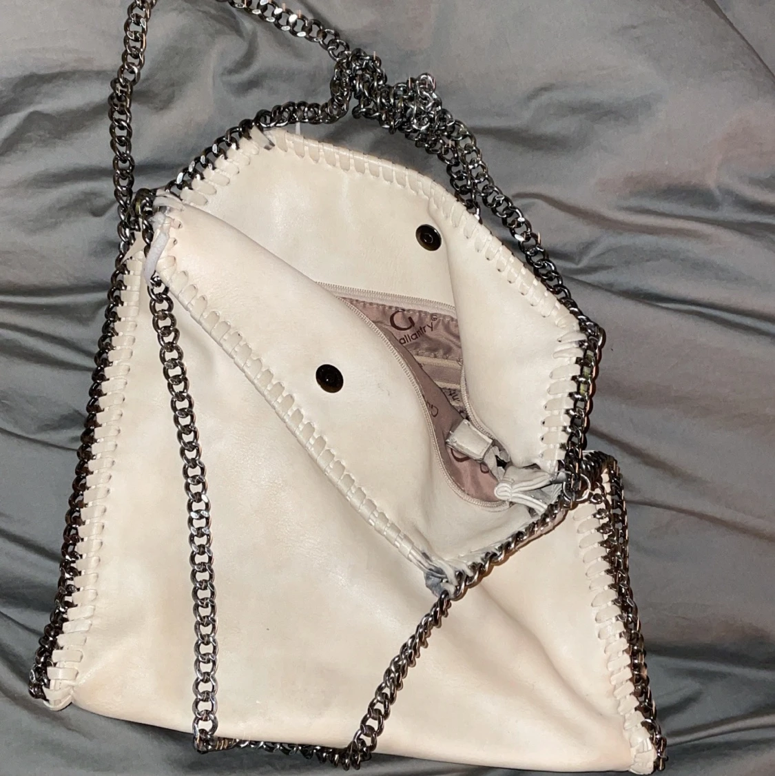 Vit Stella McCartney liknande väska - 90