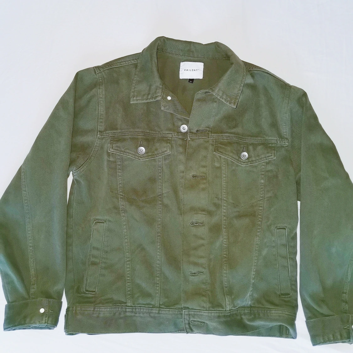 Vailent Green Jeans Jacket Size M fits S - 90