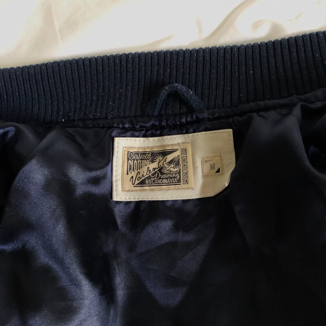 BLUE VARSITY JACKET - 91