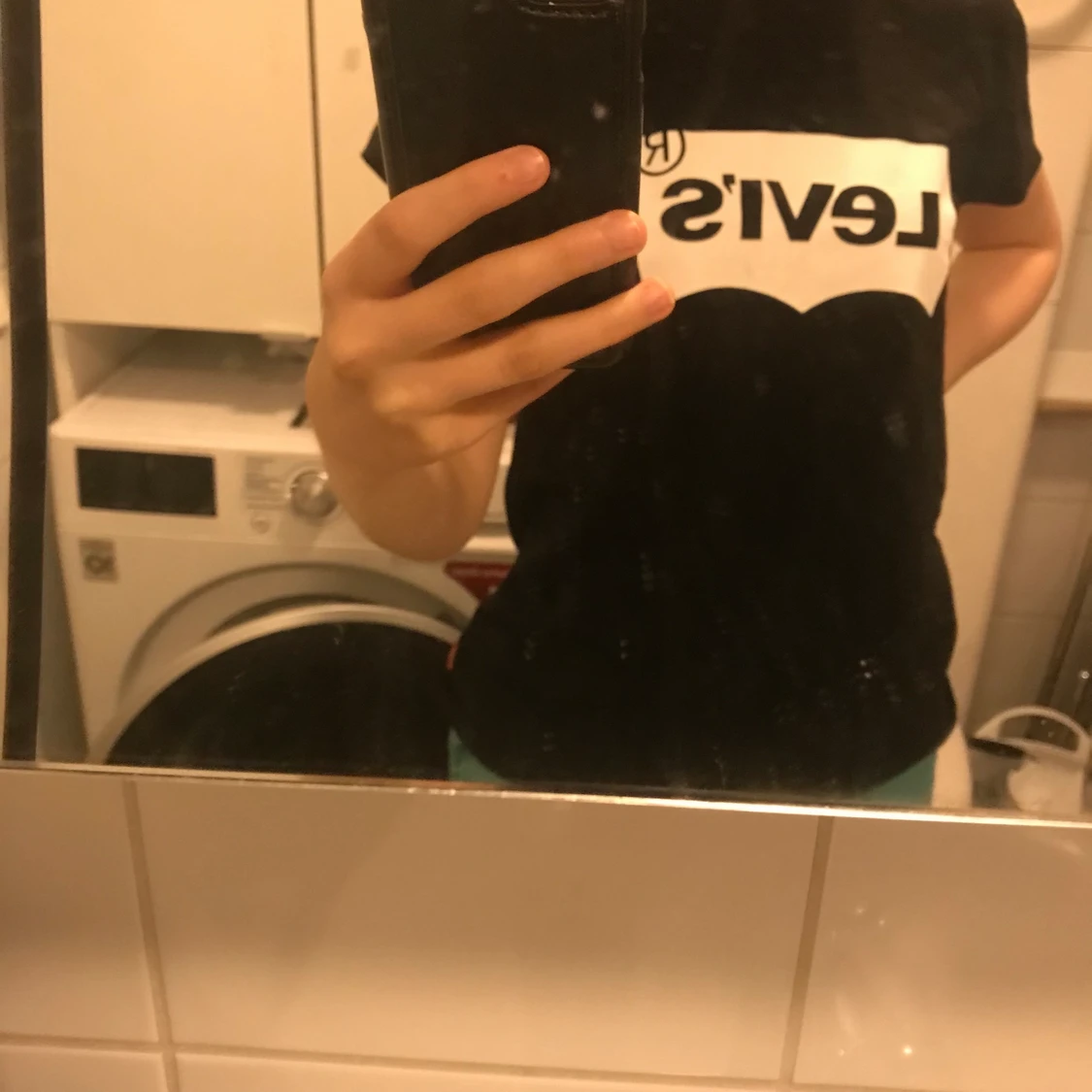 Svart Levis t-shirt