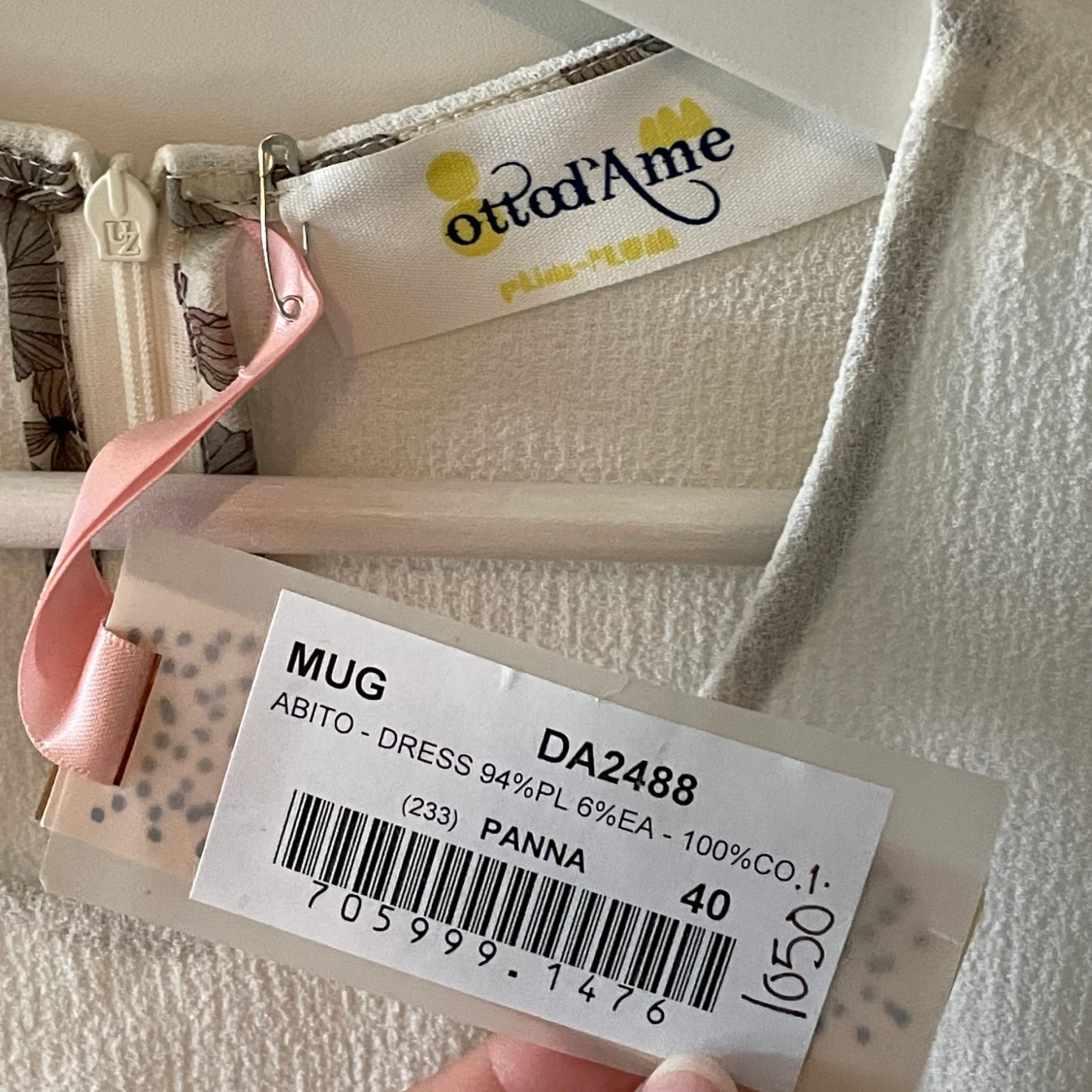 Fin vit klänning  - 91