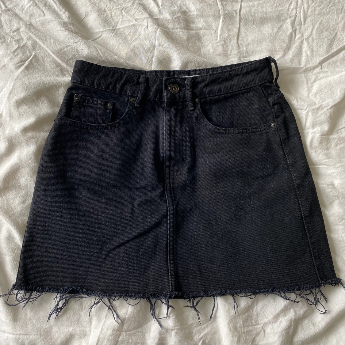 Svart jeanskjol - 90