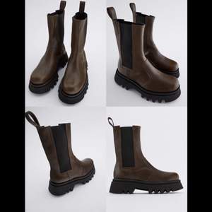 Helt nya och oanvända boots från Zara säljes pga fel storlek. Köpta på tradera för 580 kr så säljs för samma pris + frakt. 