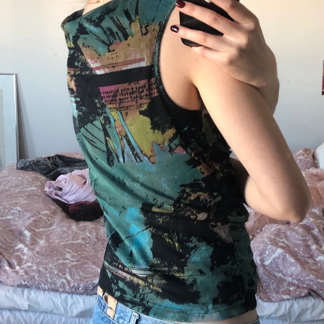 Mönstrat linne  - 90