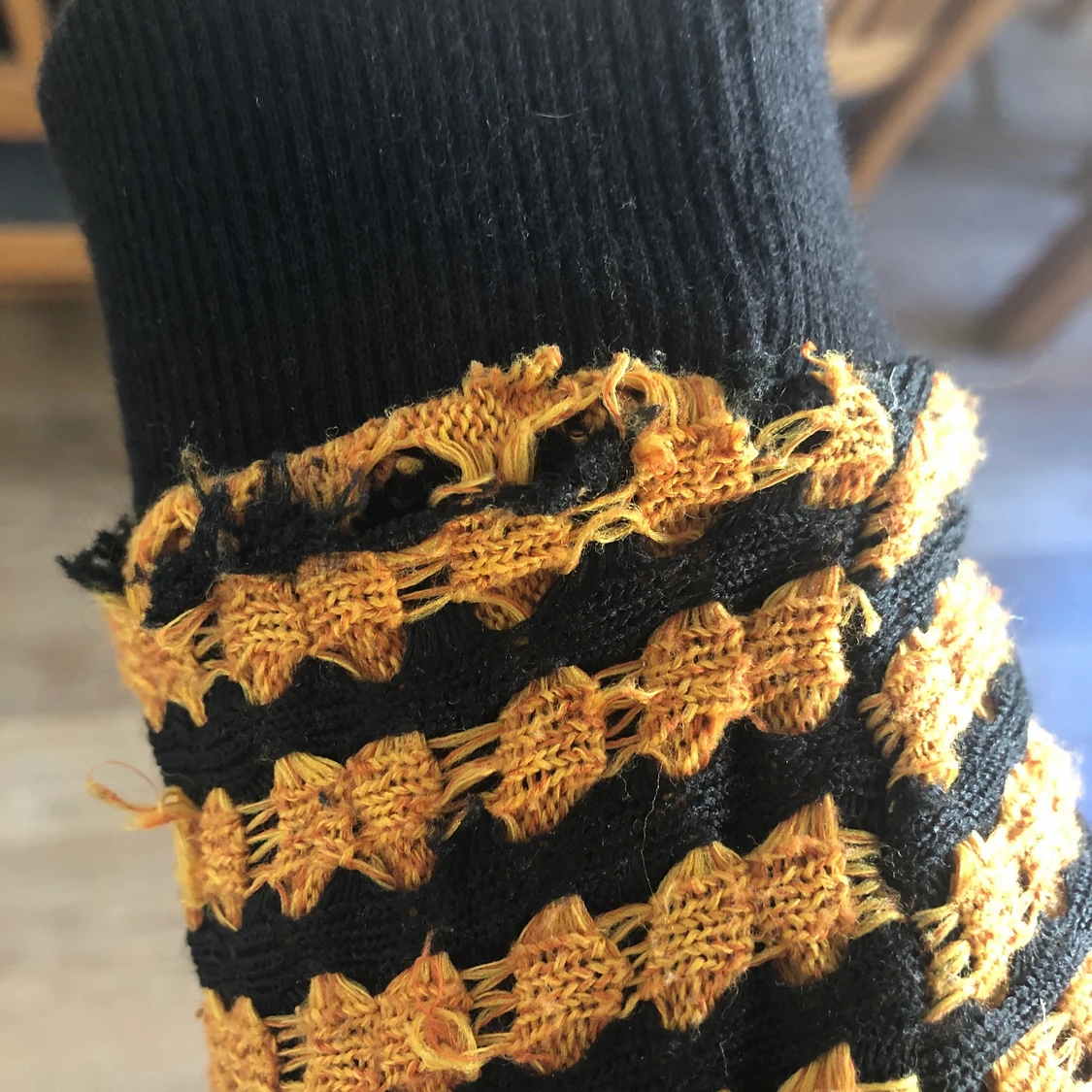 Långärmad stickad tröja - 91