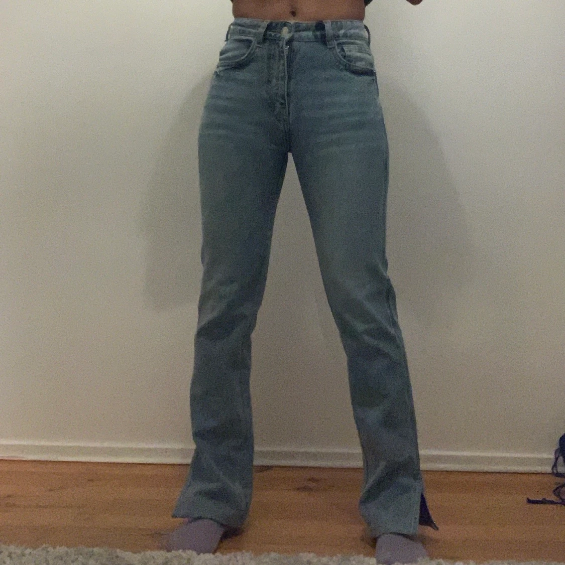 Jeans med slits - 91