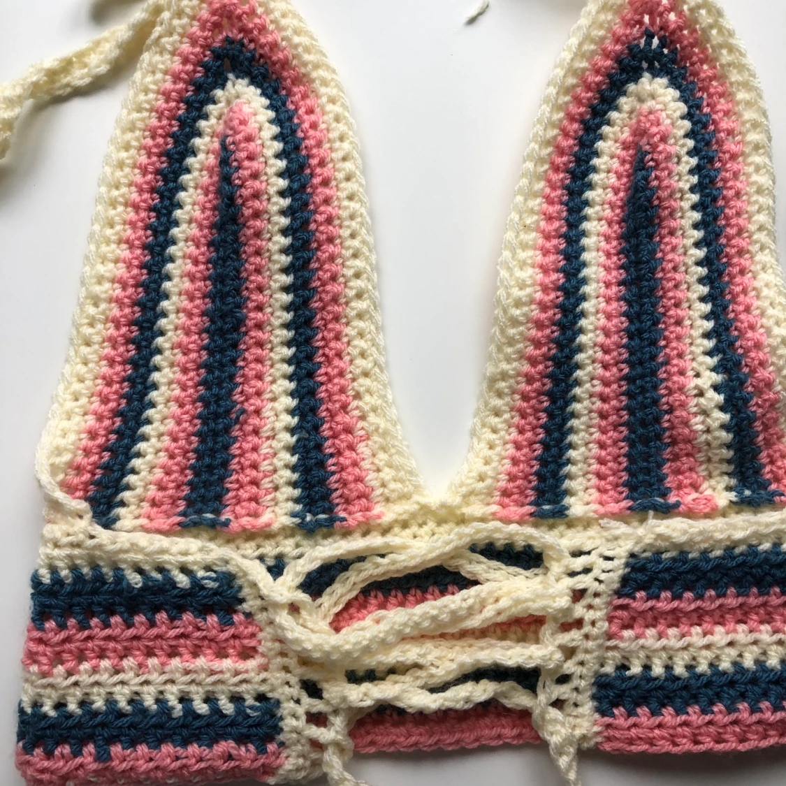 Virkad halterneck topp:) - 91