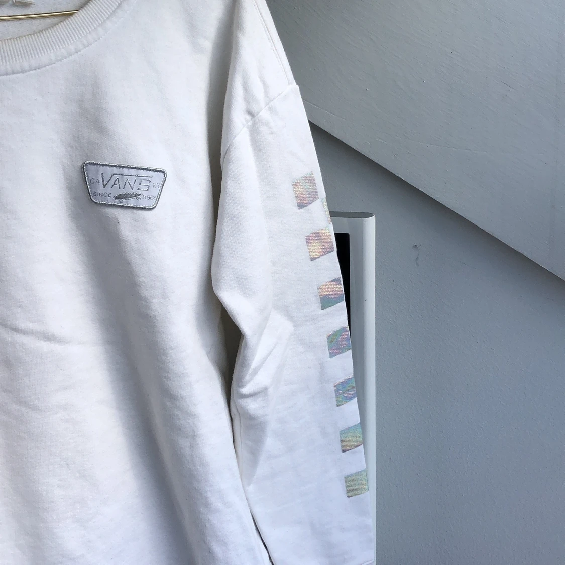 Vit Vans sweatshirt🤍 - 91