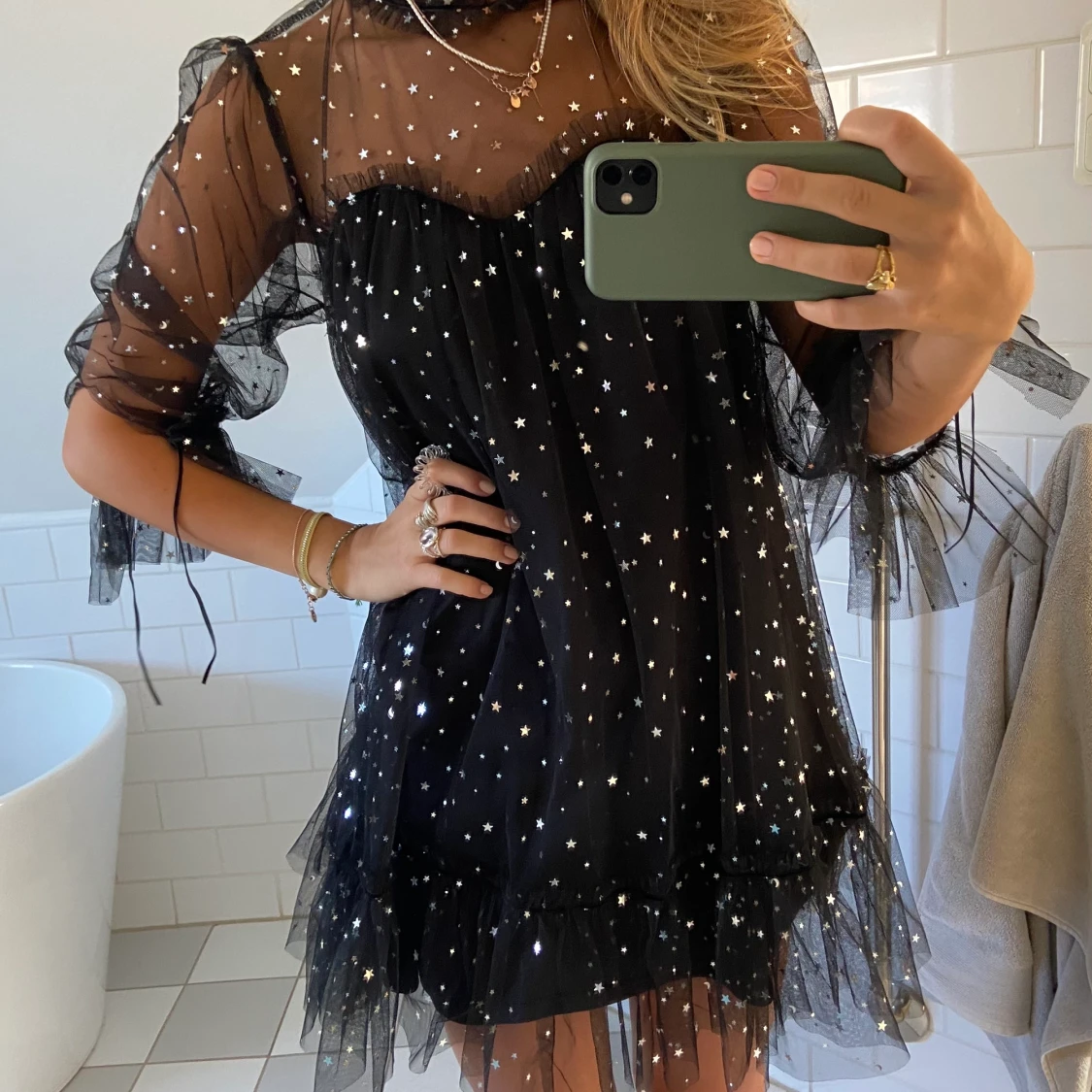 Klänning svart - 90