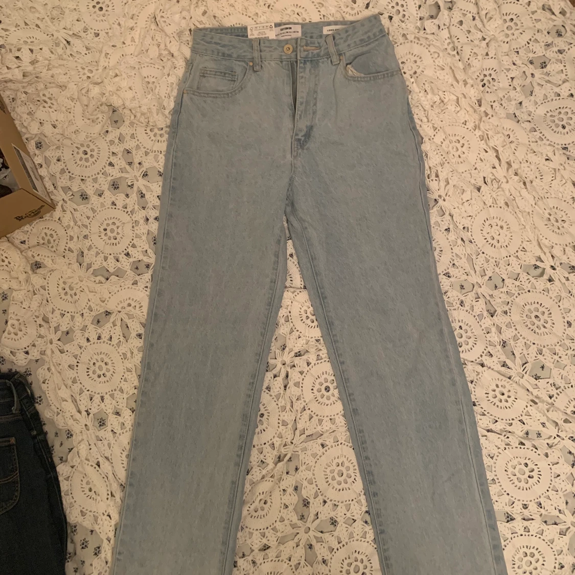 Jeans straight leg strl 38 - 90