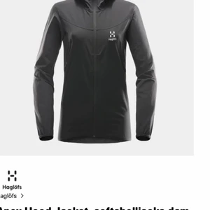 HAGLÖFS - Hej! Säljer en otroligt fin haglöfs jacka som knappt är använd den är i nyskick eftersom den var för liten för mig så använder den knappt den är storlek S men dom är ganska små i storleken.