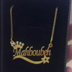 18k gold plated necklace 