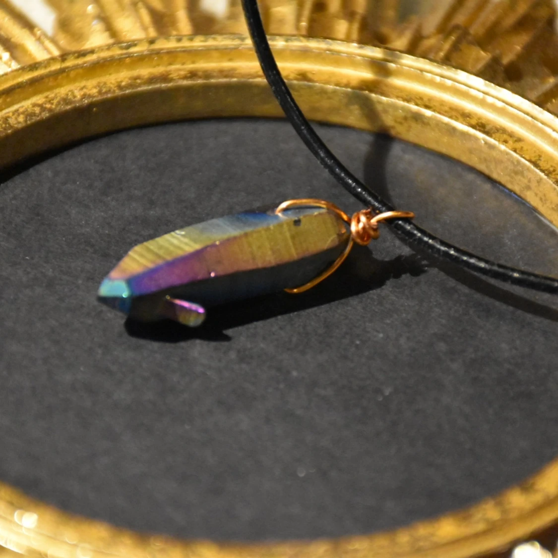 Halsband kristall  - 91