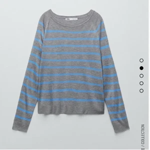 Zara tröja - !!LÅNAD BILD!! Säljer denna superfina och mjuka tröjan ifrån zara, använd ett fåtal gånger och har där med inga defekter 💖💖