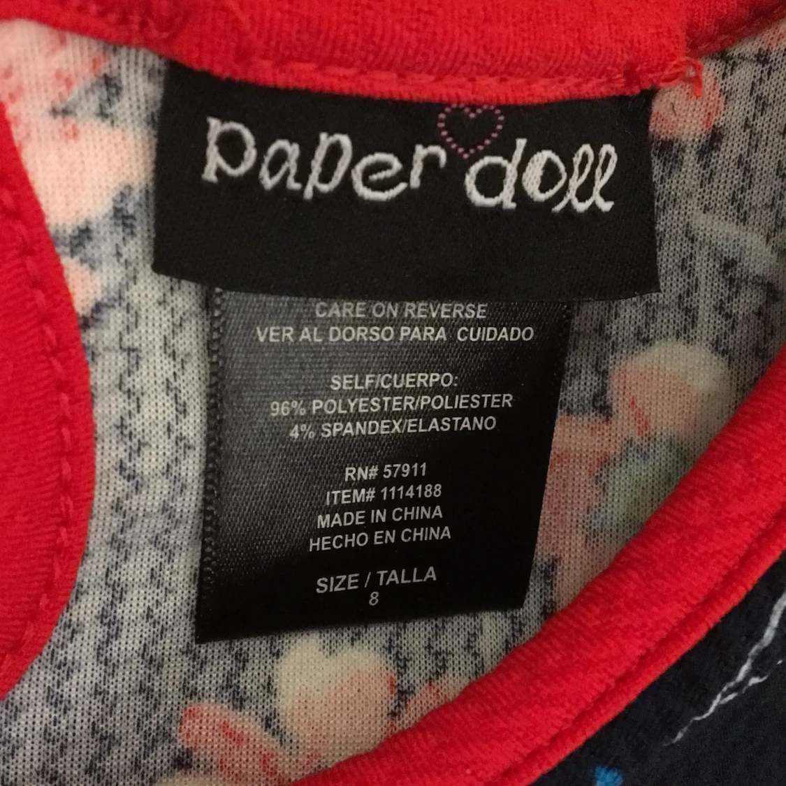 En sommrig klänning 