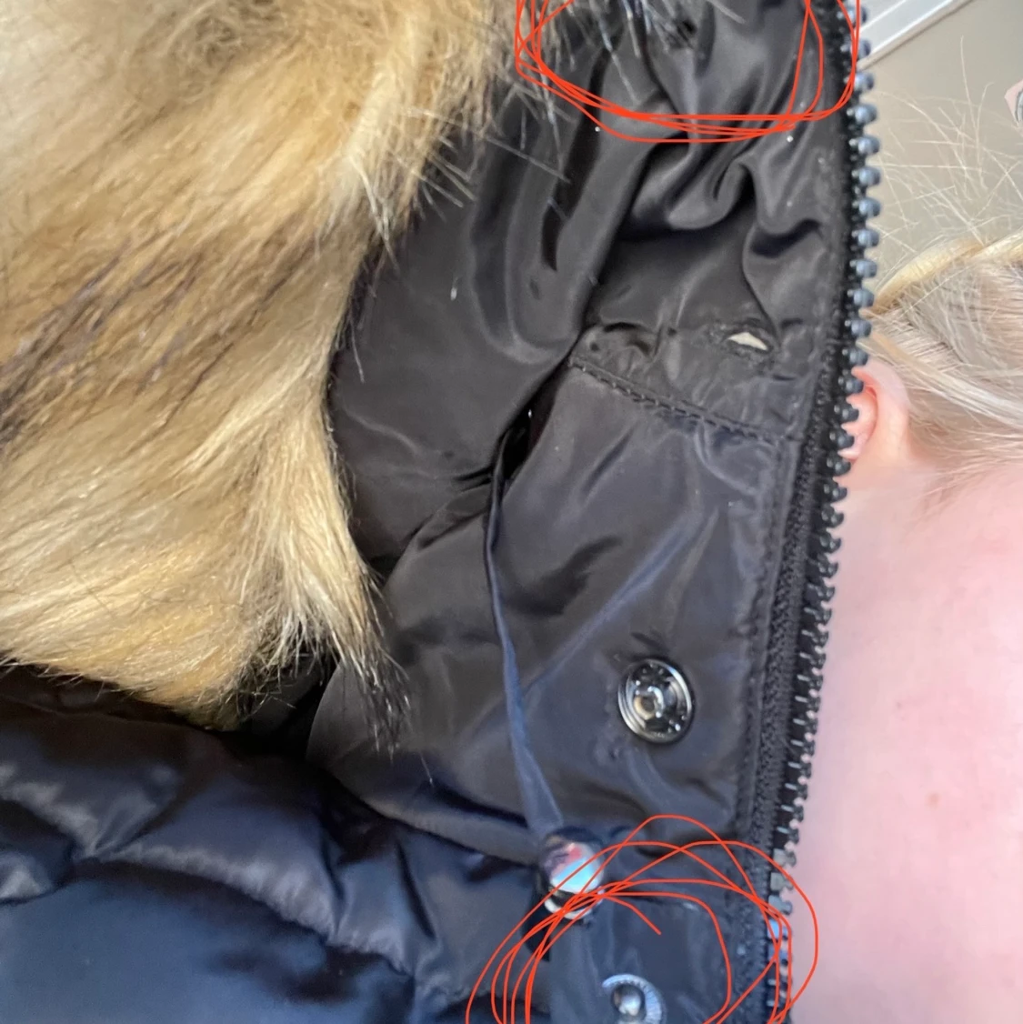 Roco baroco vinterjacka med päls - 91