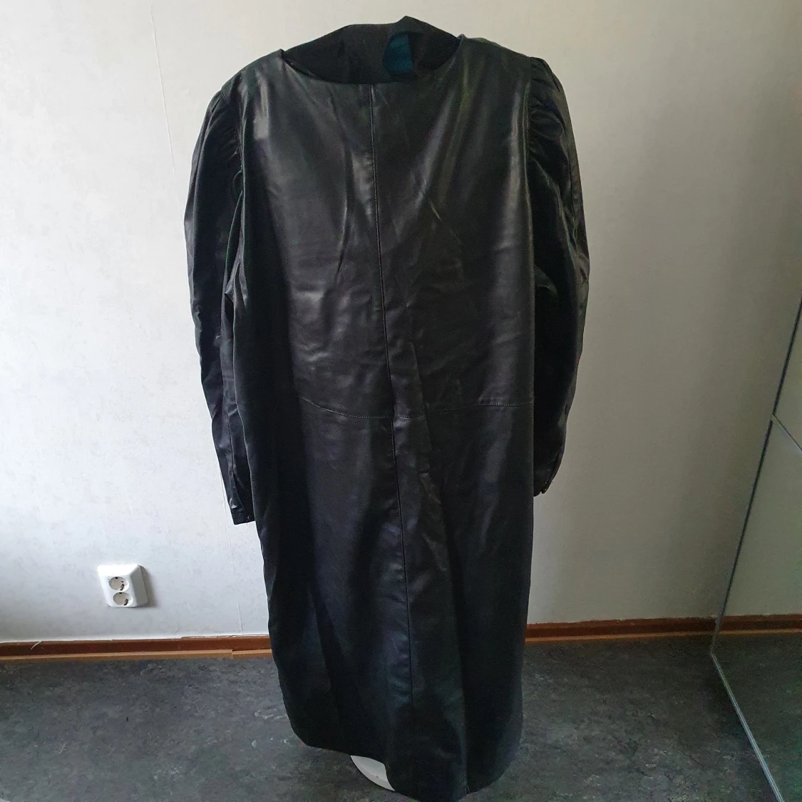 Faux läderklänning - 90