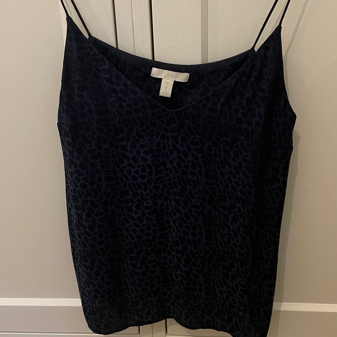 Leopard siden linne från HM