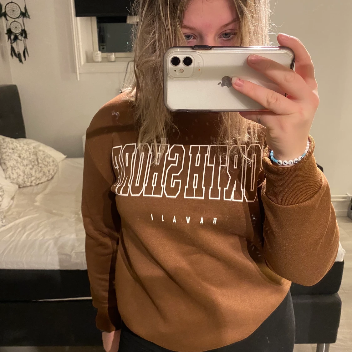 Brun sweatshirt
