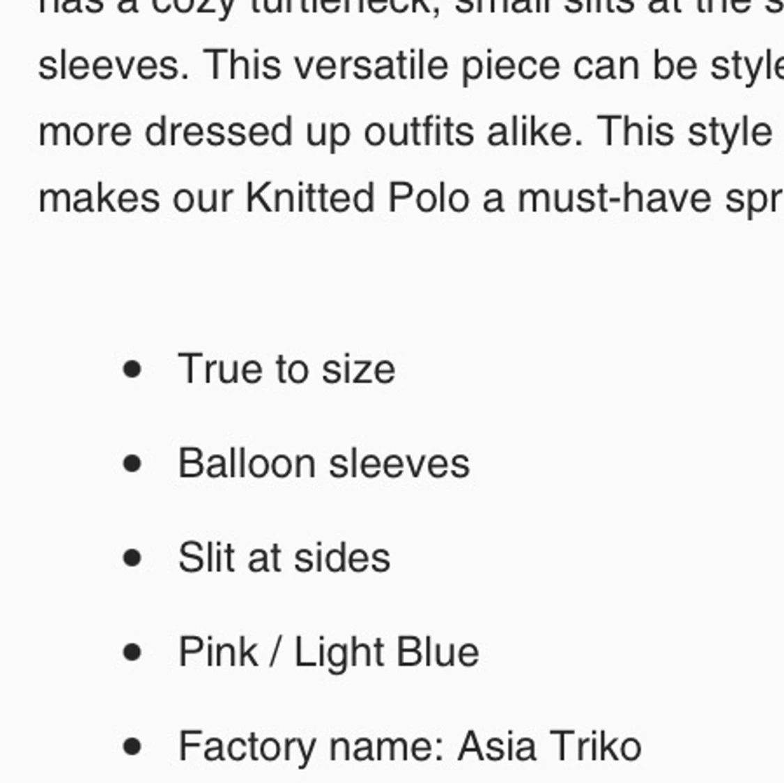 Jätte mjuk och skön stickad Tröja M - 91