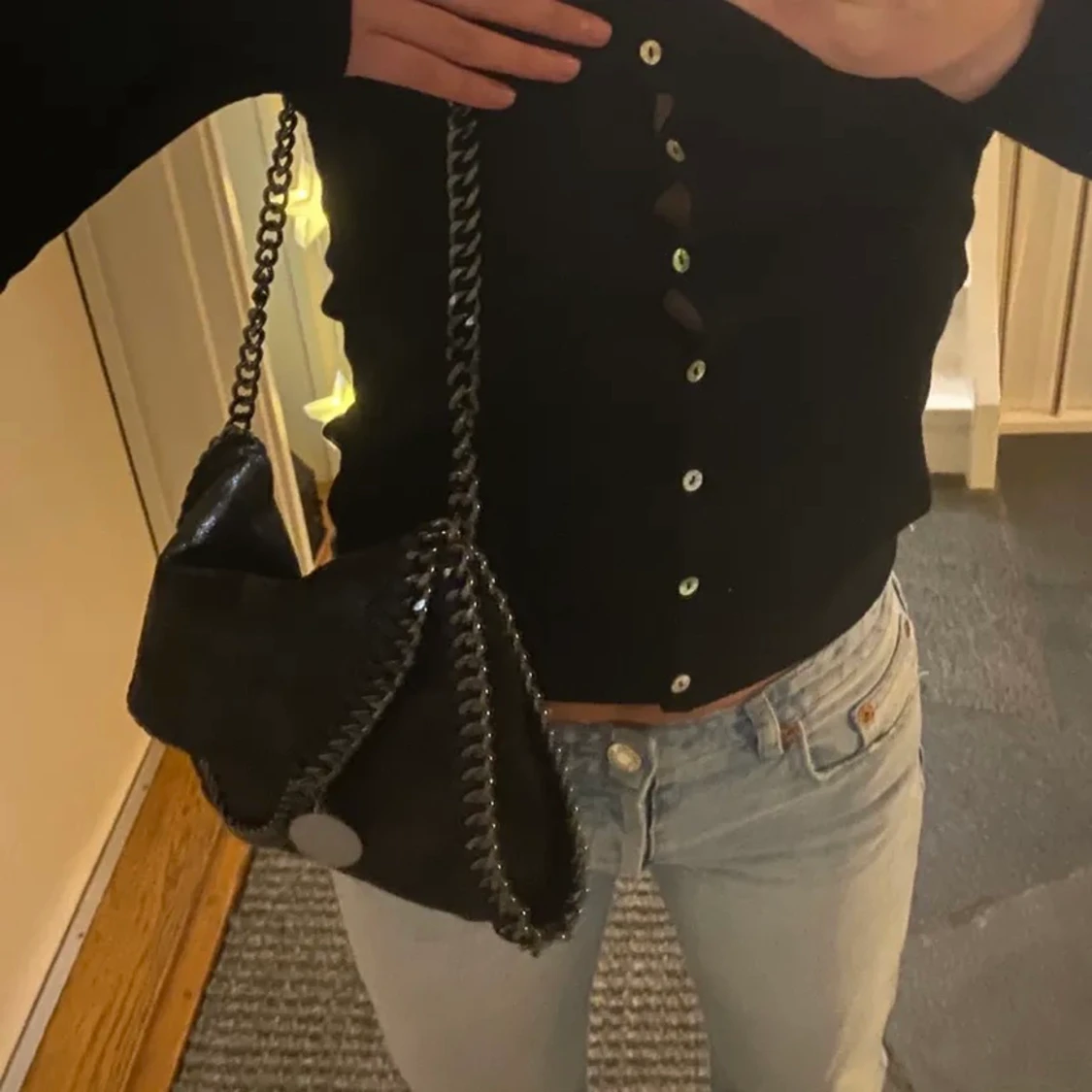 Svart Stella McCartney inspirerad väska - 91