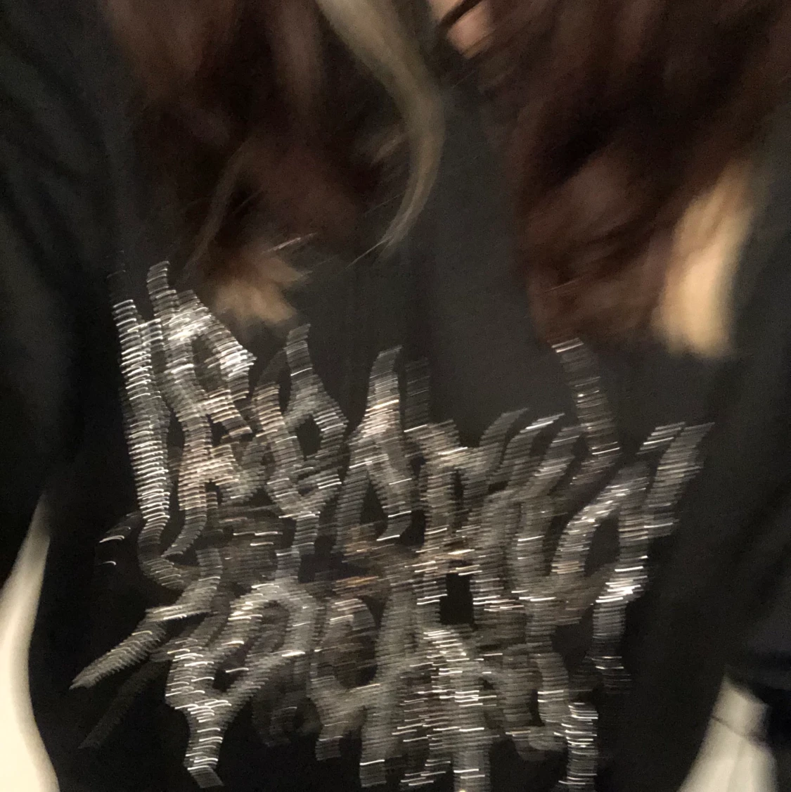 Hoodie med paljetter  - 90