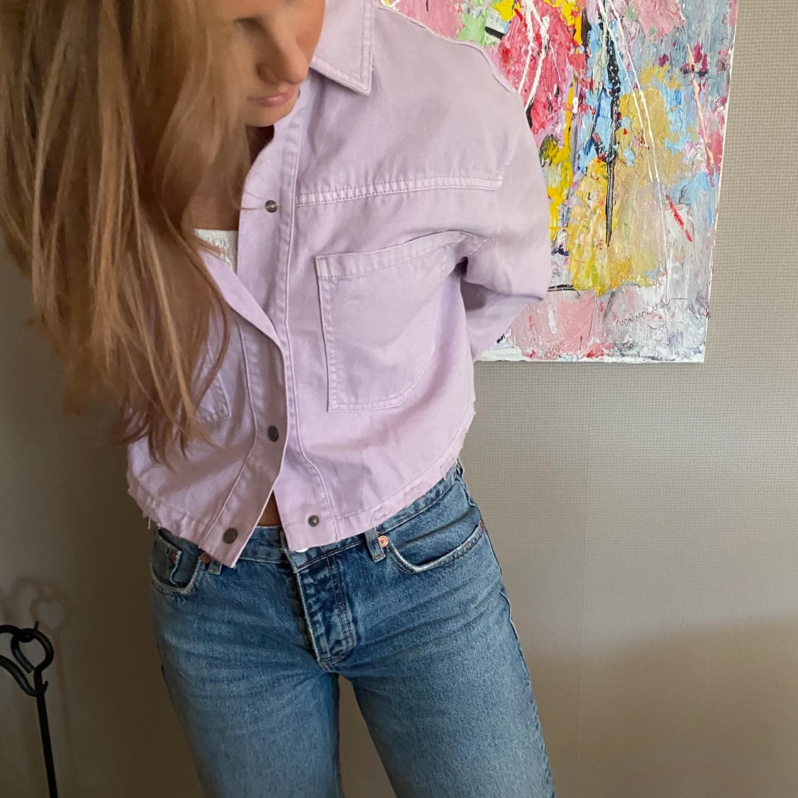 Lila jacka från Zara - 90