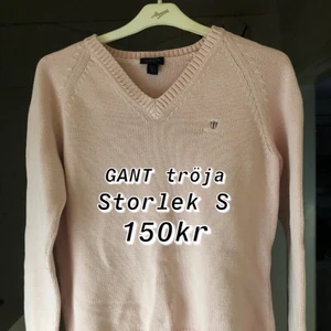 Rosa GANT tröja (stickad) - En helt ny GANT tröja som är rosa i storlek S